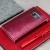 Hansmare Calf Samsung Galaxy S8 Wallet Case - Wine / Pink 5