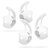 Spigen TEKA Apple AirPods Silicone Earhook Covers - 2 Pack 5