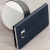 Housse Officielle HTC U Ultra avec rabat en cuir – Bleue foncée 5