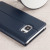 Housse Officielle HTC U Ultra avec rabat en cuir – Bleue foncée 8