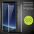 Olixar Full Cover Tempered Glas Samsung Galaxy S8 Plus Displayschutz (Fall kompatibel) - Schwarz 3