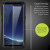 Protection d'écran Galaxy S8 Plus Olixar en verre trempé – Transparent 3