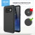 Olixar XDuo Samsung Galaxy S8 Case - Carbon Fibre Metallic Grey 3