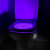 AGL Motion-Activated Toilet LED Night Light 9