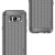Obliq Slim Meta Chain Samsung Galaxy S8 Case - Titanium Silver 2