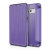 ITSKINS Spectra Samsung Galaxy S8 Plus Leather-Style Case - Purple 2
