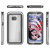 Ghostek Atomic 3.0 Samsung Galaxy S8 Waterproof Case - Silver 3