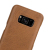 Vaja Grip Samsung Galaxy S8 Premium Leather Case - Brown 8