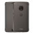 Funda Moto G5 Plus Oficial Touch Flip Cover - Negra Ahumada 2