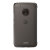 Funda Moto G5 Plus Oficial Touch Flip Cover - Negra Ahumada 3