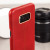 Olixar Premium Genuine Leather Samsung Galaxy S8 Case - Red 2