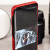 Olixar Premium Genuine Leather Samsung Galaxy S8 Fodral - Röd 3