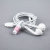 Link+ Universal Cable Manager & Protector - White / Pink 3