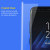 Protector pantalla cristal Galaxy S8 Kahu compatible con funda - Transparente 3