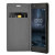 Official Nokia 3 Slim Flip Wallet Case - Black 2