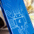 Cruzerlite Bugdroid Circuit Sony Xperia XZ Premium Case - Blue 3