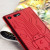 Coque Sony Xperia XZ Premium Cruzerlite Bugdroid Circuit – Rouge 6