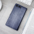 Housse Sony XZ Premium Hansmare Portefeuille en cuir – Bleue Marine 3