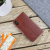 Olixar iPhone X Leather-Style Suojakotelo - Ruskea 8