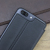 Funda OnePlus 5 Olixar Slim Piel Auténtica Tipo Cartera - Negra 4