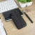 Olixar Slim Genuine Leather Flip iPhone X Wallet Case - Black 2