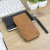 Olixar Slim Genuine Leather Flip iPhone X Wallet Case - Tan 6