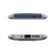 Seidio Dilex HTC U11 Hülle mit Standfuß - Mitternachtsblau / Grau 11