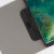 Olixar Luxury Genuine Leather iPad Pro 10.5 Folding Stand Case - Black 2