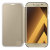 Official Samsung Galaxy A7 2017 Clear View Stand Cover Case - Gold 3