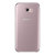 Official Samsung Galaxy A7 2017 Clear View Stand Cover Case - Pink 2