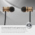 Groov-e Bullet Knospen Metall drahtlose Kopfhörer mit Mikrofon - Gold 2