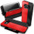 Zizo Retro Samsung Galaxy S8 Plus Wallet Stand Case - Red / Black 2