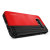 Zizo Retro Samsung Galaxy S8 Wallet Stand Case - Rood / Zwart 3