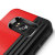 Zizo Retro Samsung Galaxy S8 Wallet Stand Case - Rood / Zwart 5