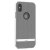Moshi Vesta iPhone X Textilmuster Hülle - Herringbone Grau 3