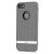 Moshi Vesta iPhone 8 Textilmuster Hülle - Herringbone Grau 2