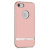 Funda iPhone 8 Moshi Vesta Textile Pattern - Flor rosado 3