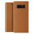 VRS Design Genuine Leather Diary Samsung Galaxy Note 8 Case - Brown 4