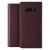 VRS Design Genuine Leather Diary Samsung Galaxy Note 8 Case - Wine 5