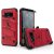 Zizo Bolt Series Samsung Galaxy Note 8 Skal & bältesklämma - Röd 8