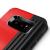 Zizo Retro Samsung Galaxy Note 8 Wallet Stand Case - Rood / Zwart 4