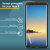 Olixar Samsung Galaxy Note 8 Skjermbeskytter 2-i-1 Pakke 2
