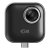 KSIX Full Immersion VR 360 MicroUSB Camera w/ USB-C Adapter - Black 2