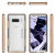 Coque Samsung Galaxy Note 8 Ghostek Cloak 3 – Transparente / Or 2