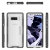 Ghostek Cloak 3 Samsung Galaxy Note 8 Tough Deksel - Klar / Sort 2