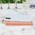 LoveCases iPhone X Gel Case - Pretty in Pastel Blue Denim Design 3