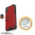 UAG Metropolis iPhone X Plånboksfodral - Magma Röd 3