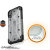 UAG Plasma iPhone X Protective Deksel - Is / Sort 4