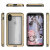 Ghostek Atomic Slim iPhone X Tough Case - Gold 2
