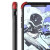 Ghostek Covert 2 iPhone X Bumper Skal - Klar / Röd 3
